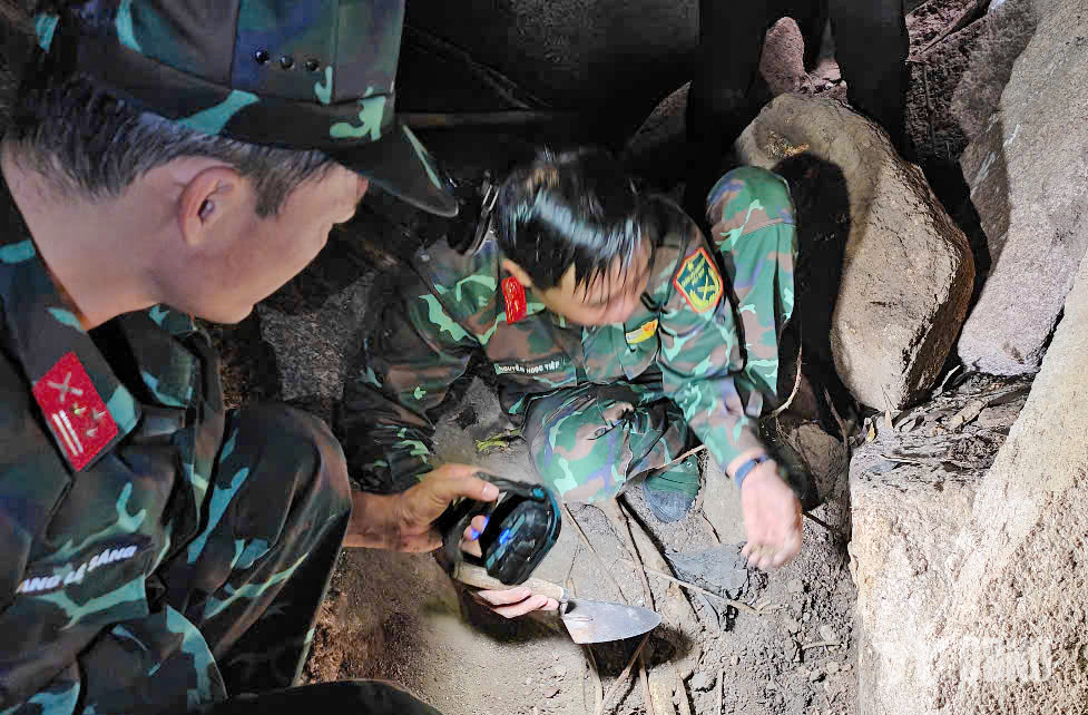 Quân đoàn 34: Tiếp tục tìm kiếm, quy tập được 6 hài cốt liệt sĩ tại khu vực núi Chư Pa (Gia Lai)